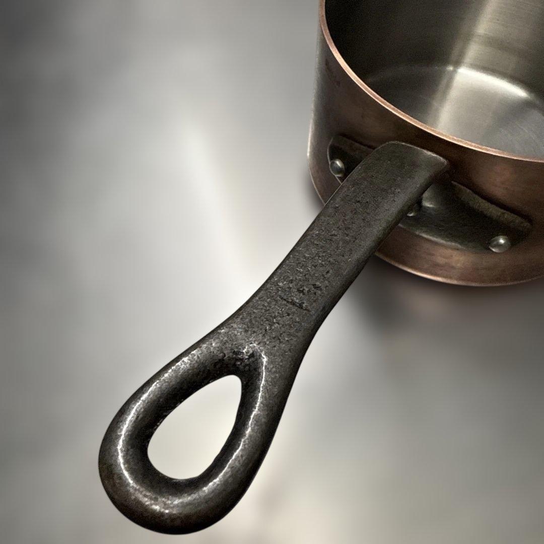 mauviel 銅鍋18cm 片手鍋　キャセロール　ソースパン　ソテーパン