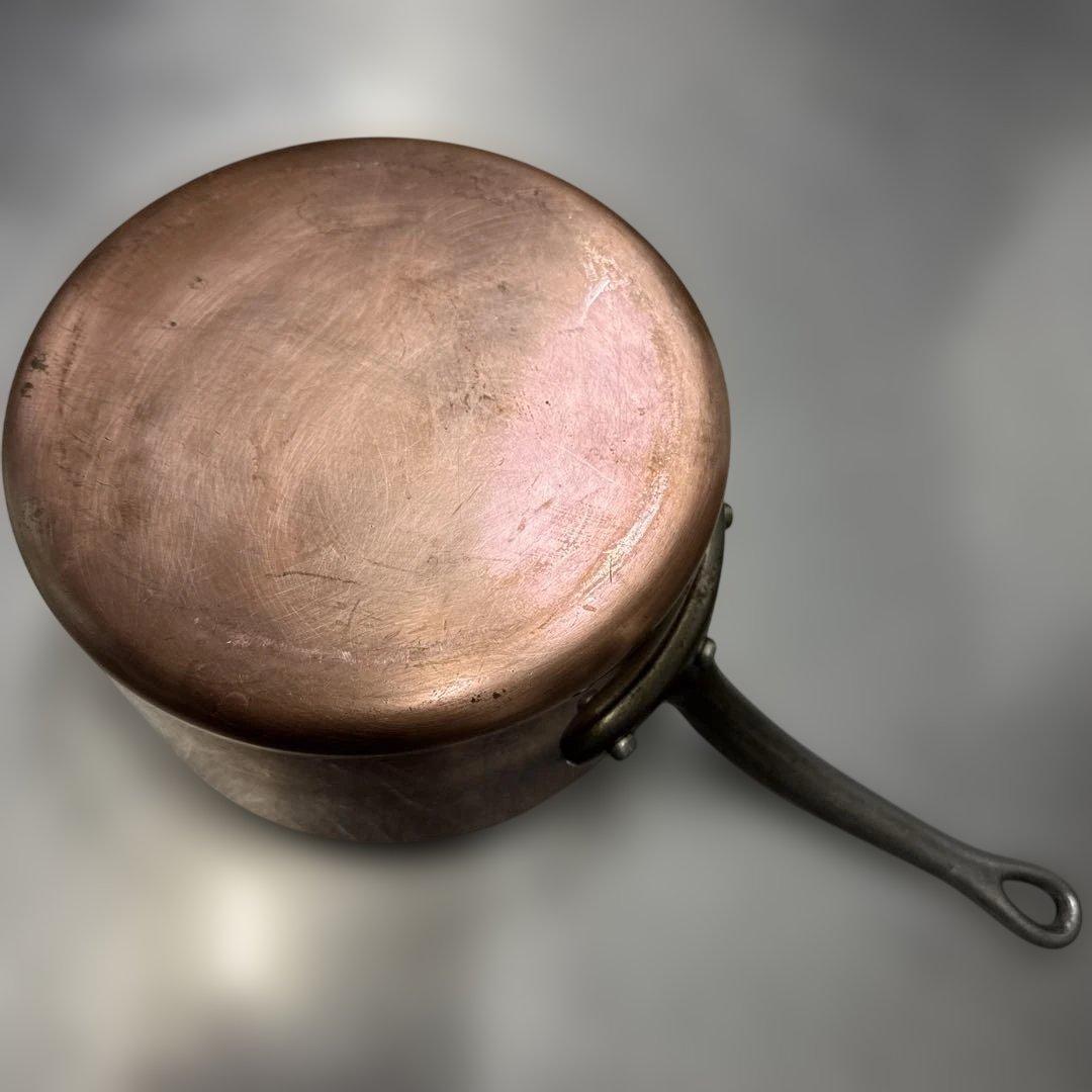 mauviel 銅鍋18cm 片手鍋　キャセロール　ソースパン　ソテーパン