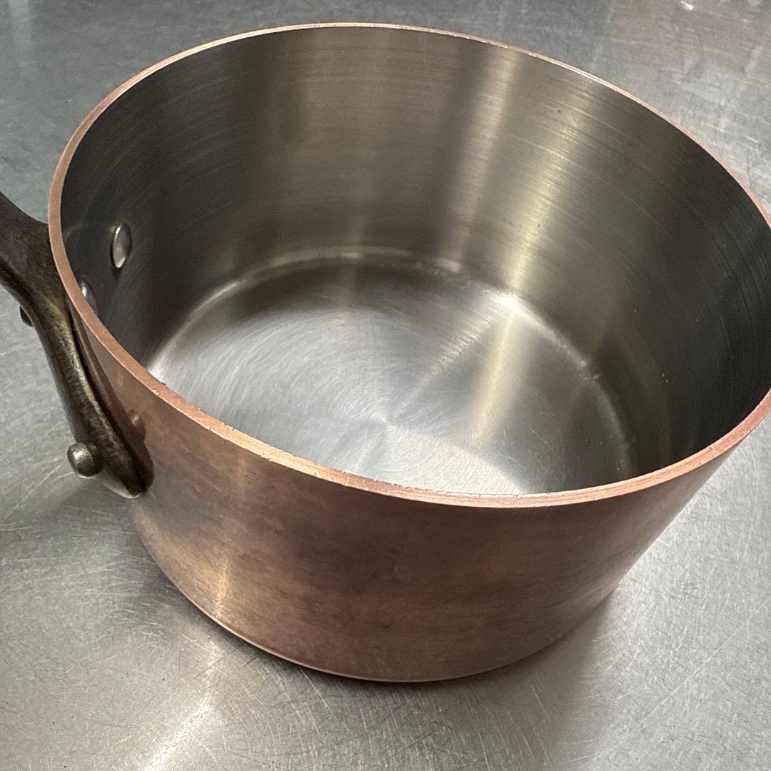 mauviel 銅鍋18cm 片手鍋　キャセロール　ソースパン　ソテーパン