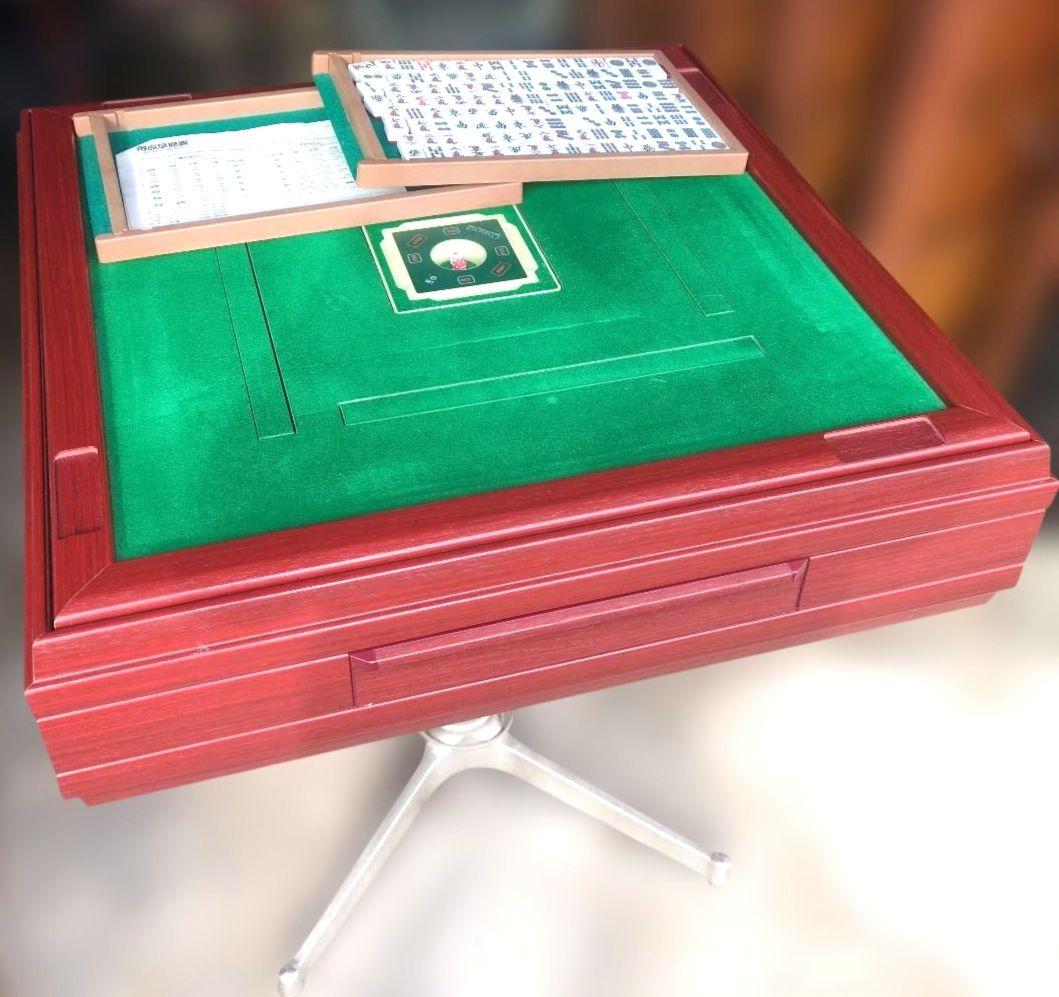 自動麻雀卓 麻雀牌2セット付き