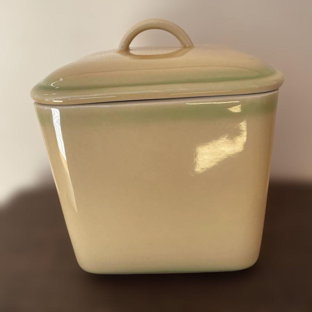 マニー　キャニスター　2個セット　さくらんぼ　陶器