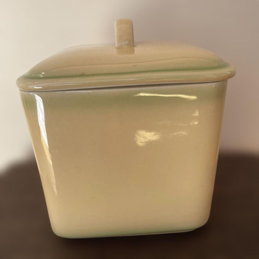 マニー　キャニスター　2個セット　さくらんぼ　陶器