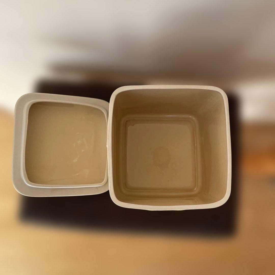 マニー　キャニスター　2個セット　さくらんぼ　陶器