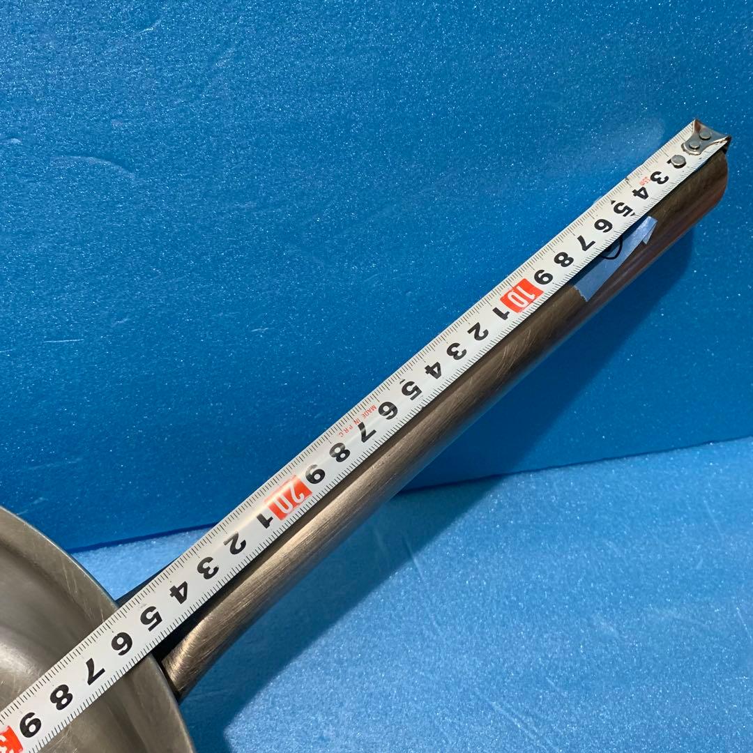 ②EBM モリブデンジ２ 30cm ステンレス フライパン 片手鍋