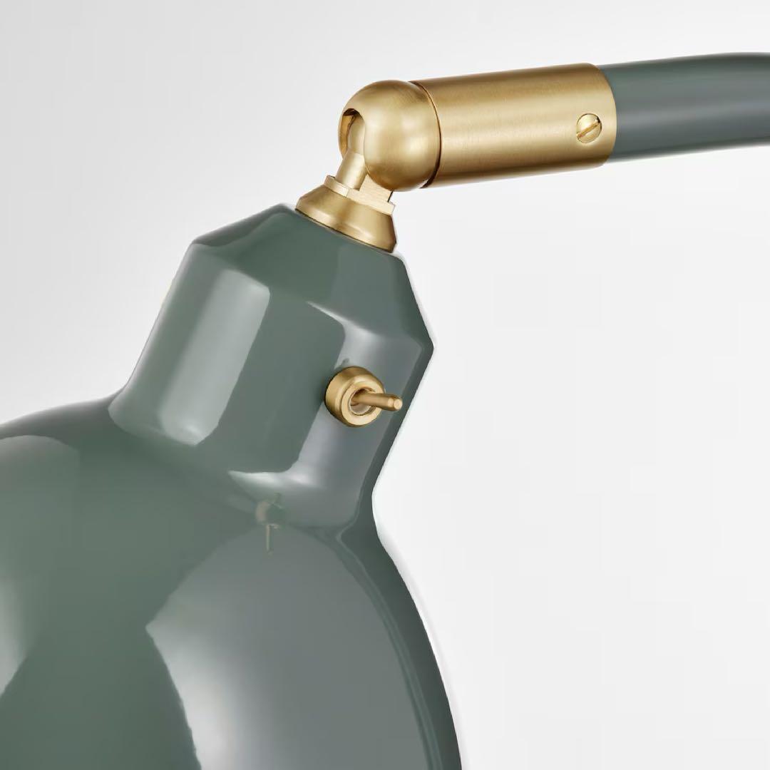 IKEA イケア　ロードフリーク フロア/読書 ランプ　グレーグリーン