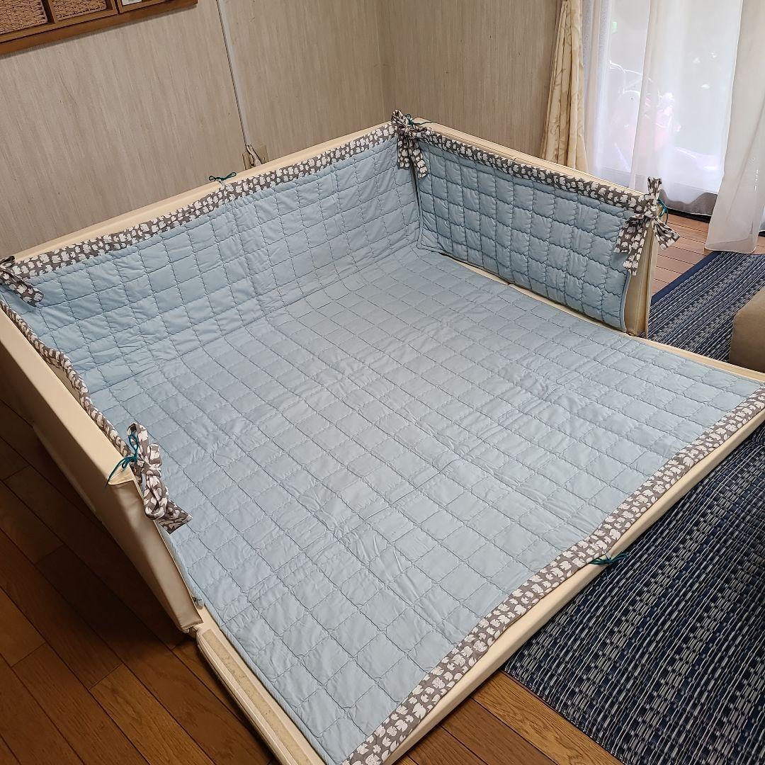 ベビーサークルマットクッション＆キルティングマット　GGUMBI