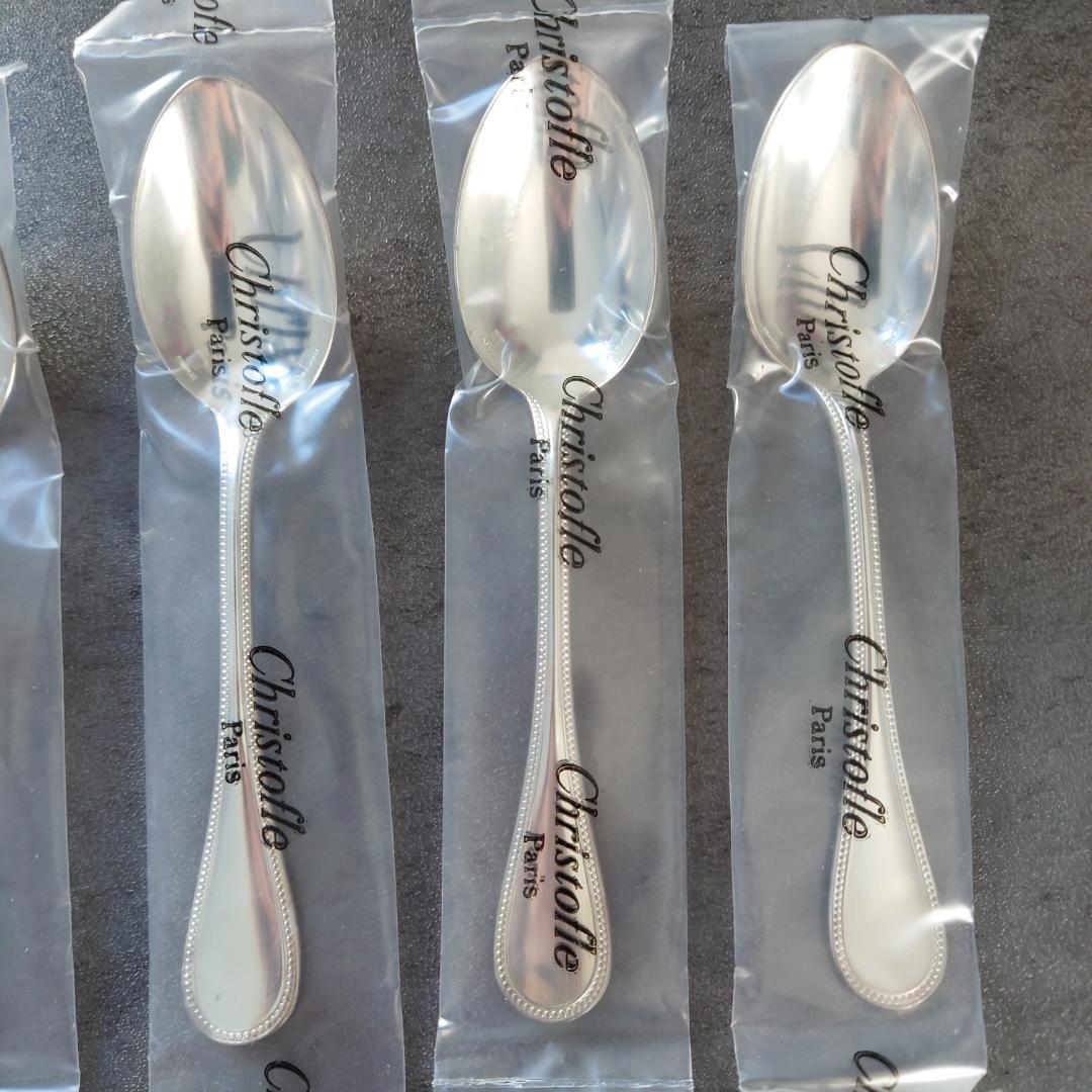クリストフル パール 未開封 コーヒースプーン 12点
