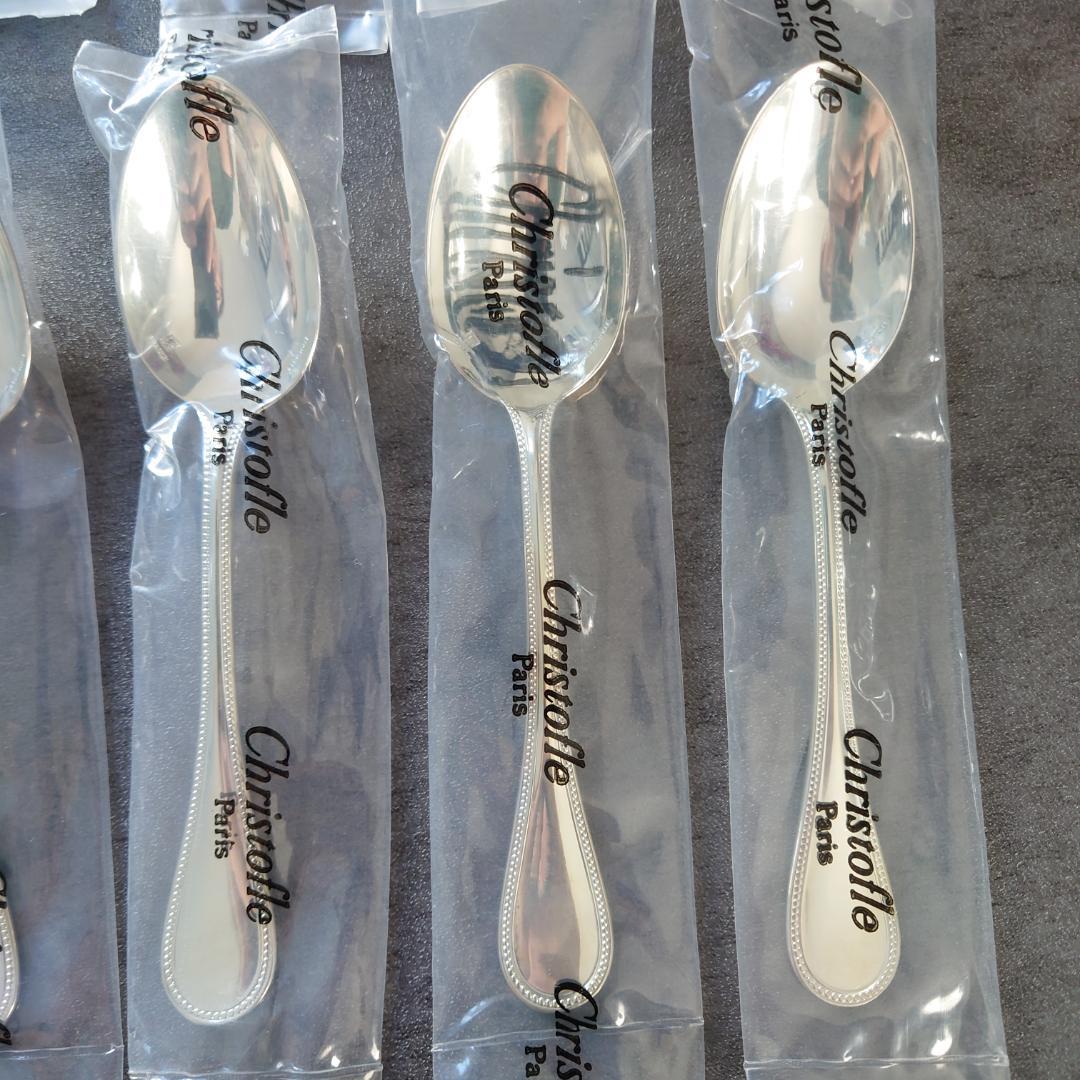クリストフル パール 未開封 コーヒースプーン 12点