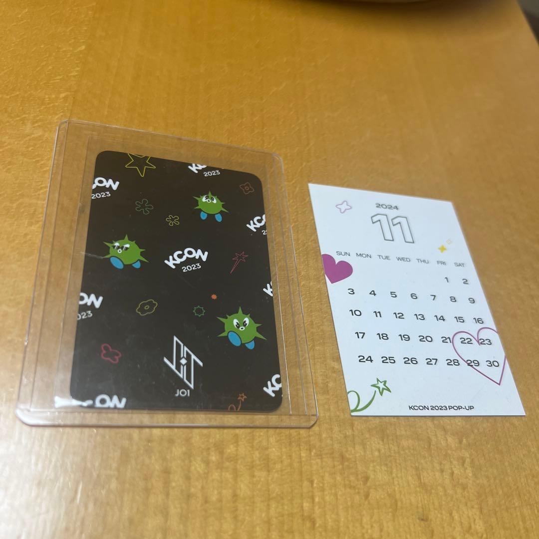 KCON韓国 ドンウン highlight POPUP 特典 ラキドロ トレカ