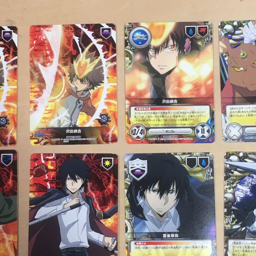 沢田綱吉 雲雀恭弥他 15枚セット 家庭教師ヒットマンリボーン カード