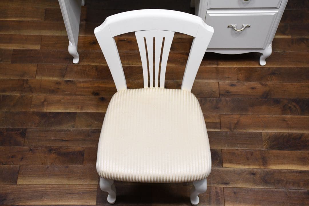 EGC42 IDC大塚家具 セリーヌ ドレッサー チェア セット 東海家具