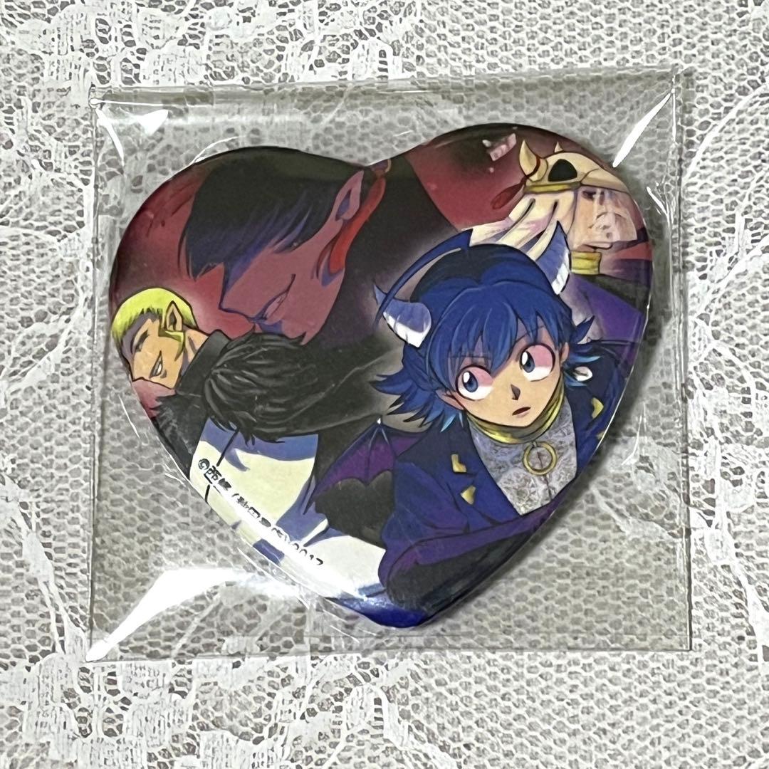 魔入りました!入間くん コミケ ハート缶バッジ 入間・バール - メルカリ