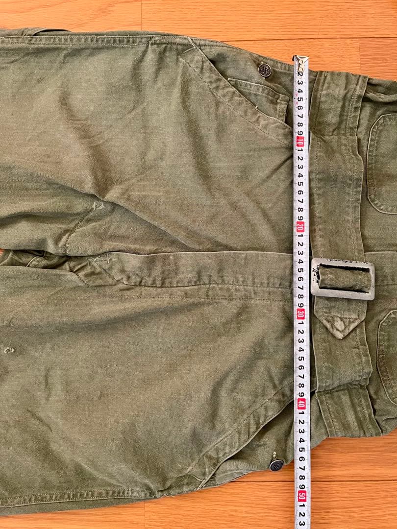 40's U.S.ARMY OD HBT オールインワン つなぎ M1938軍曹