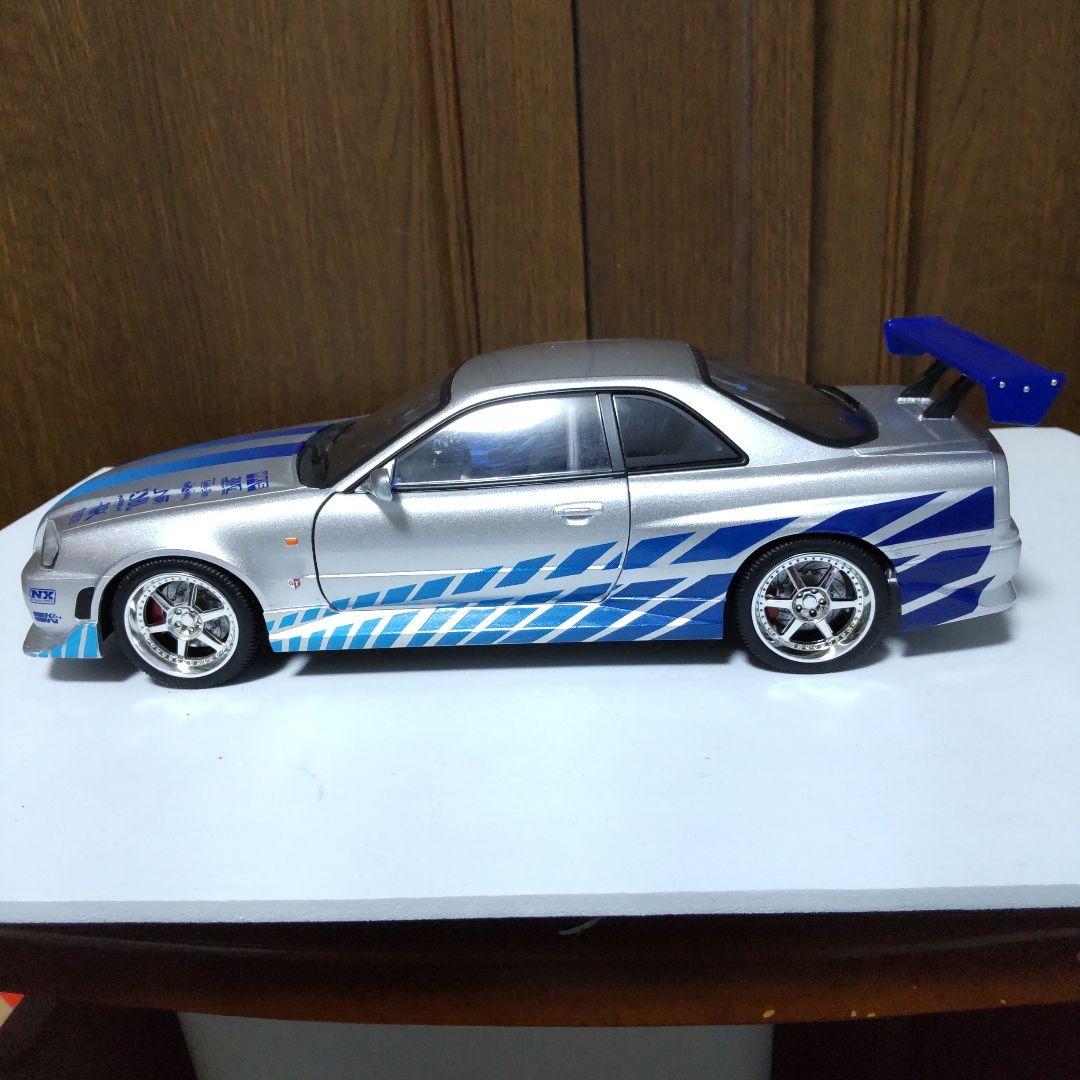 スカイライン GT-R ワイルドスピード ブライアン 1/18 グリーンライト