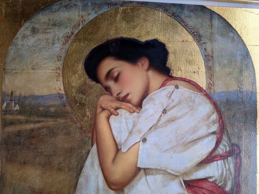 88センチ！魂の始まりを宿す美しき女性　リチャード・フランクリン　証明書付