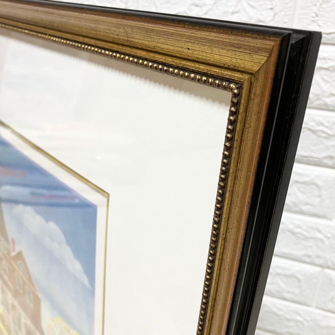 ジョアン・ケース作 「生地売りの商人」 版画 リトグラフ 限定200