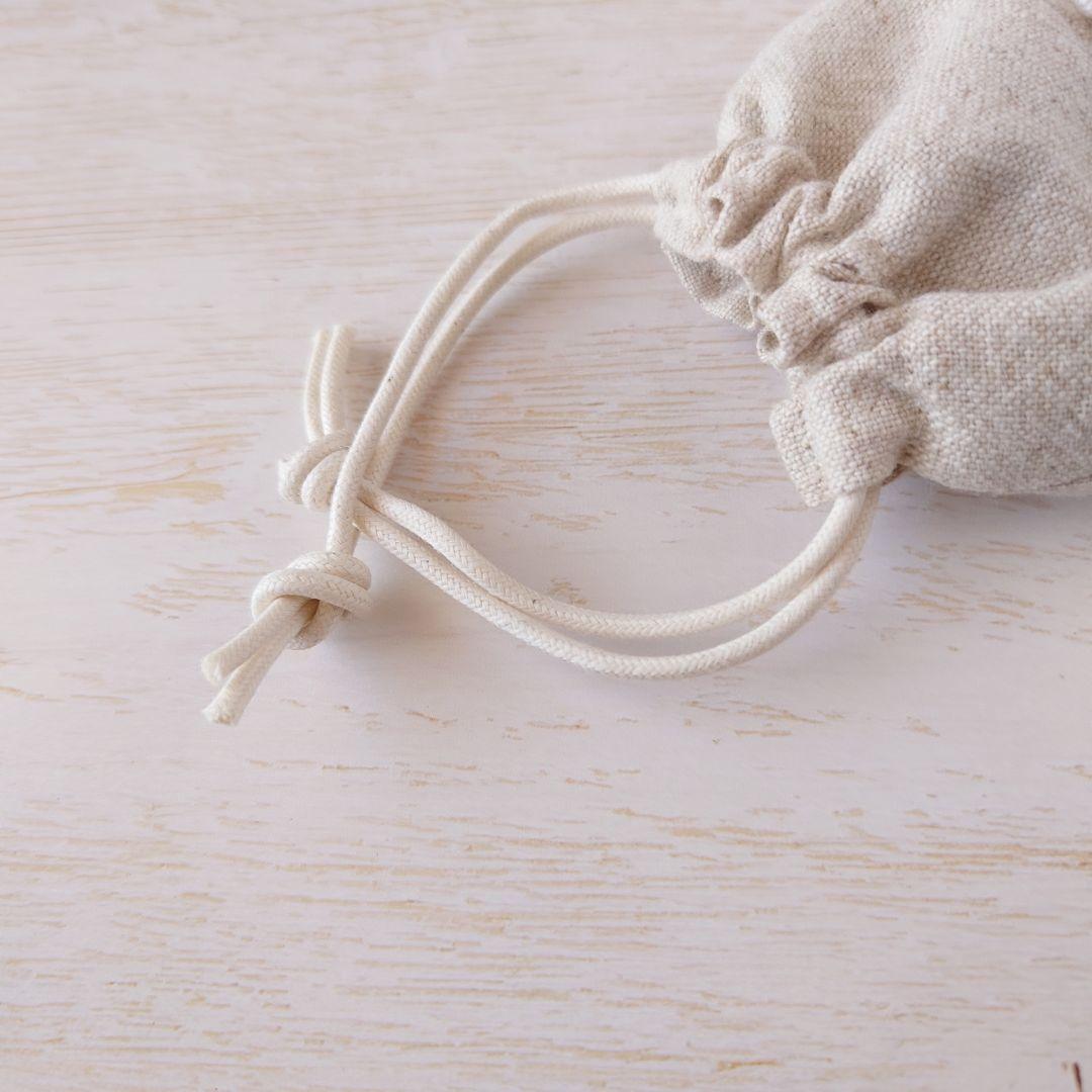 ちっちゃな巾着サシェ/詰替えタイプ【うさことラズベリー】