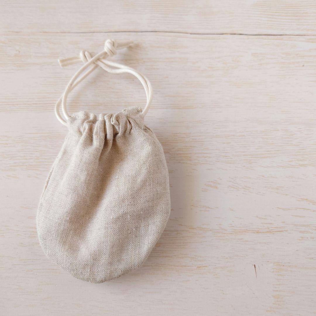 ちっちゃな巾着サシェ/詰替えタイプ【うさことラズベリー】