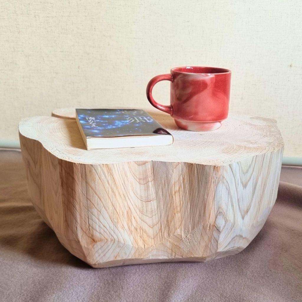 【セール品】天然アロマ 東濃ひのき テーブル 無垢無塗装 オーガニック 特大