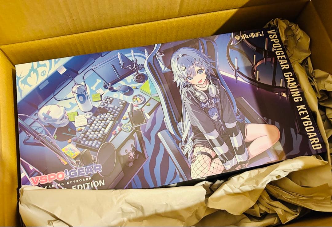 VSPO! GEAR ゲーミングキーボード 夜乃くろむEdition - メルカリ