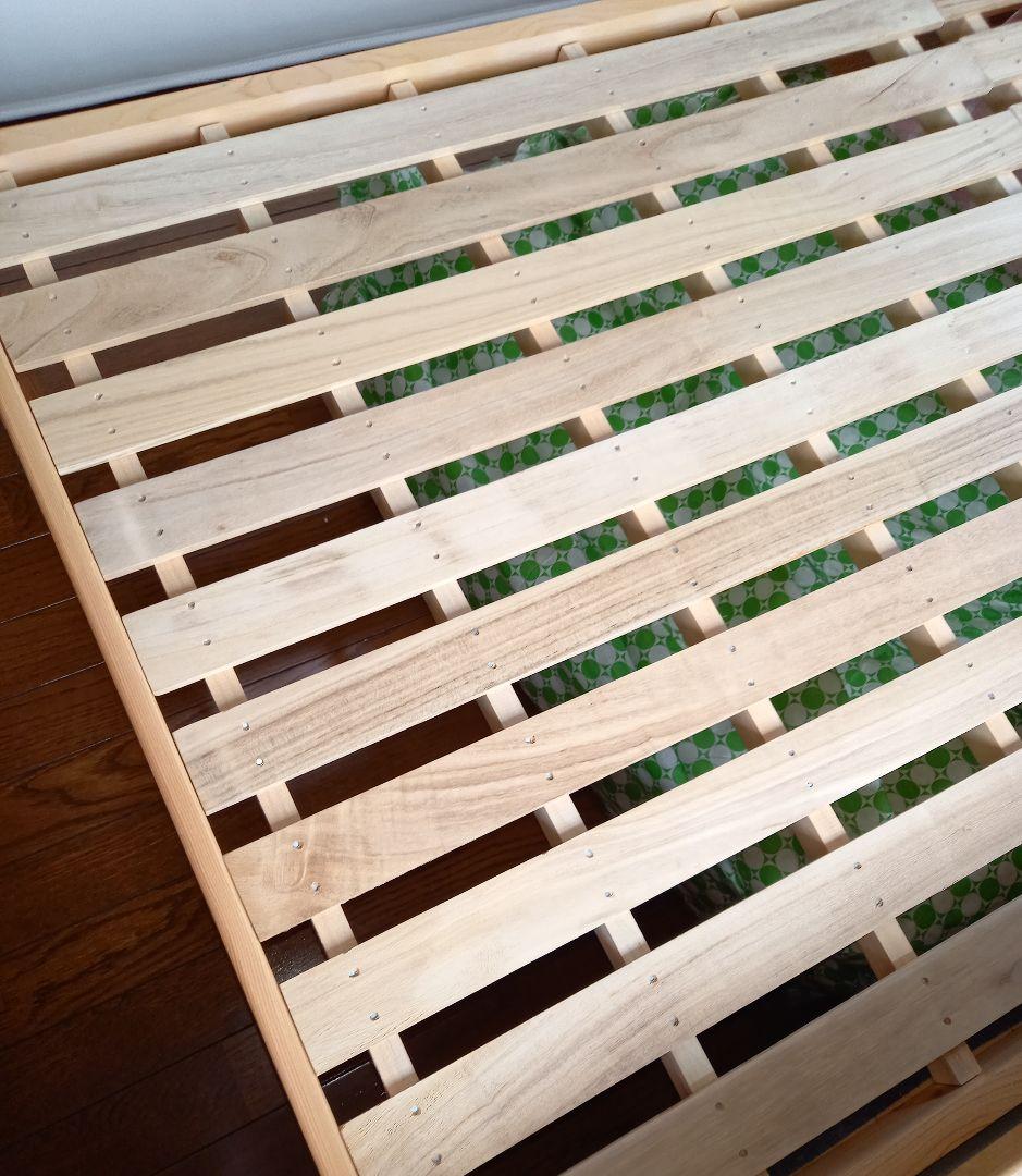 シングルサイズ 木製すのこベッド