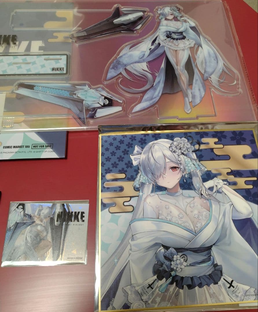 勝利の女神 NIKKE C105 シンデレラ 7点セット コミケ - メルカリ