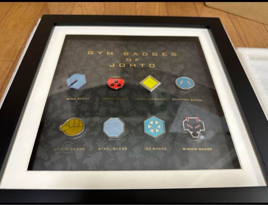 ポケモンセンターオンライン限定ジムバッジコレクションコンプリート