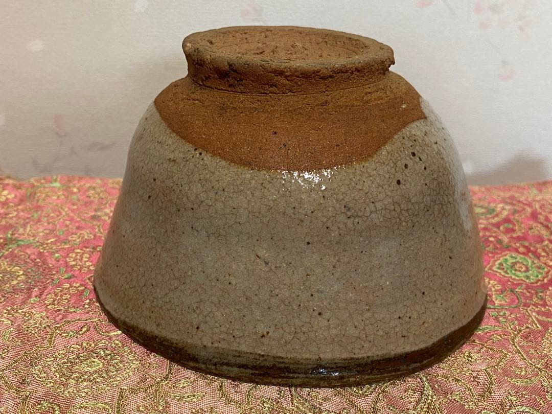 ♢唐津焼 無地唐津 茶道具 抹茶碗 作家物 骨董品 - メルカリ