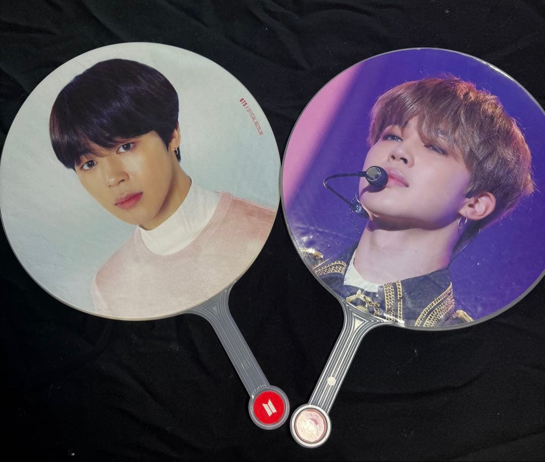 BTS Jimin うちわ 2種類セット - メルカリ