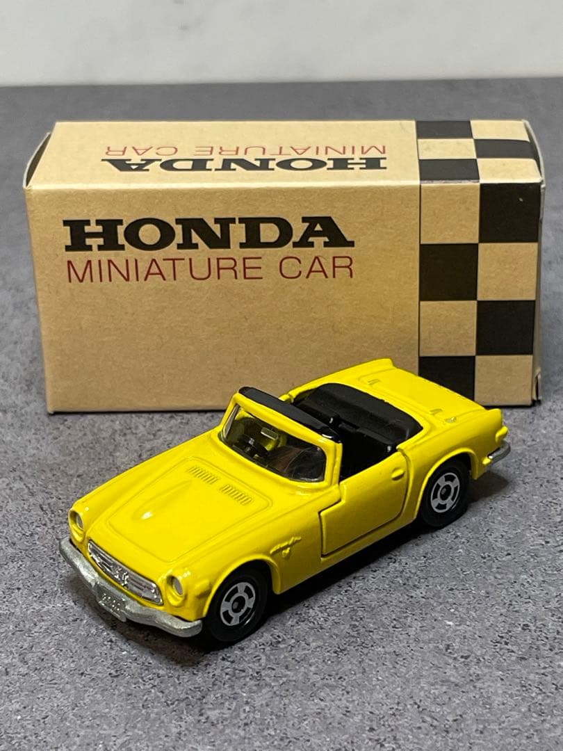 トミカ23ホンダS800オープン ホンダダイレクトマーケティング イエロー