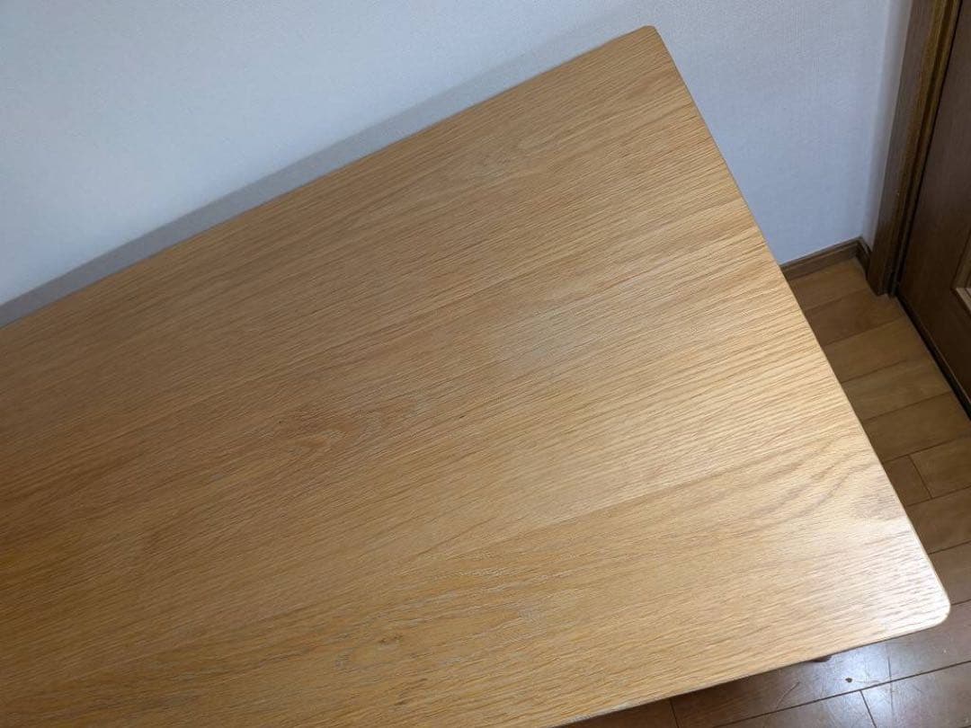 ■送料込■無印 パーソナルデスク パソコン机 スチールオーク 学習事務テーブル