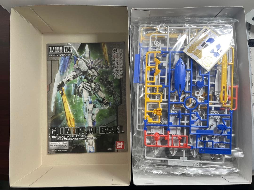 1／100 フルメカニクス ガンダムバエル 内袋未開封 - メルカリ