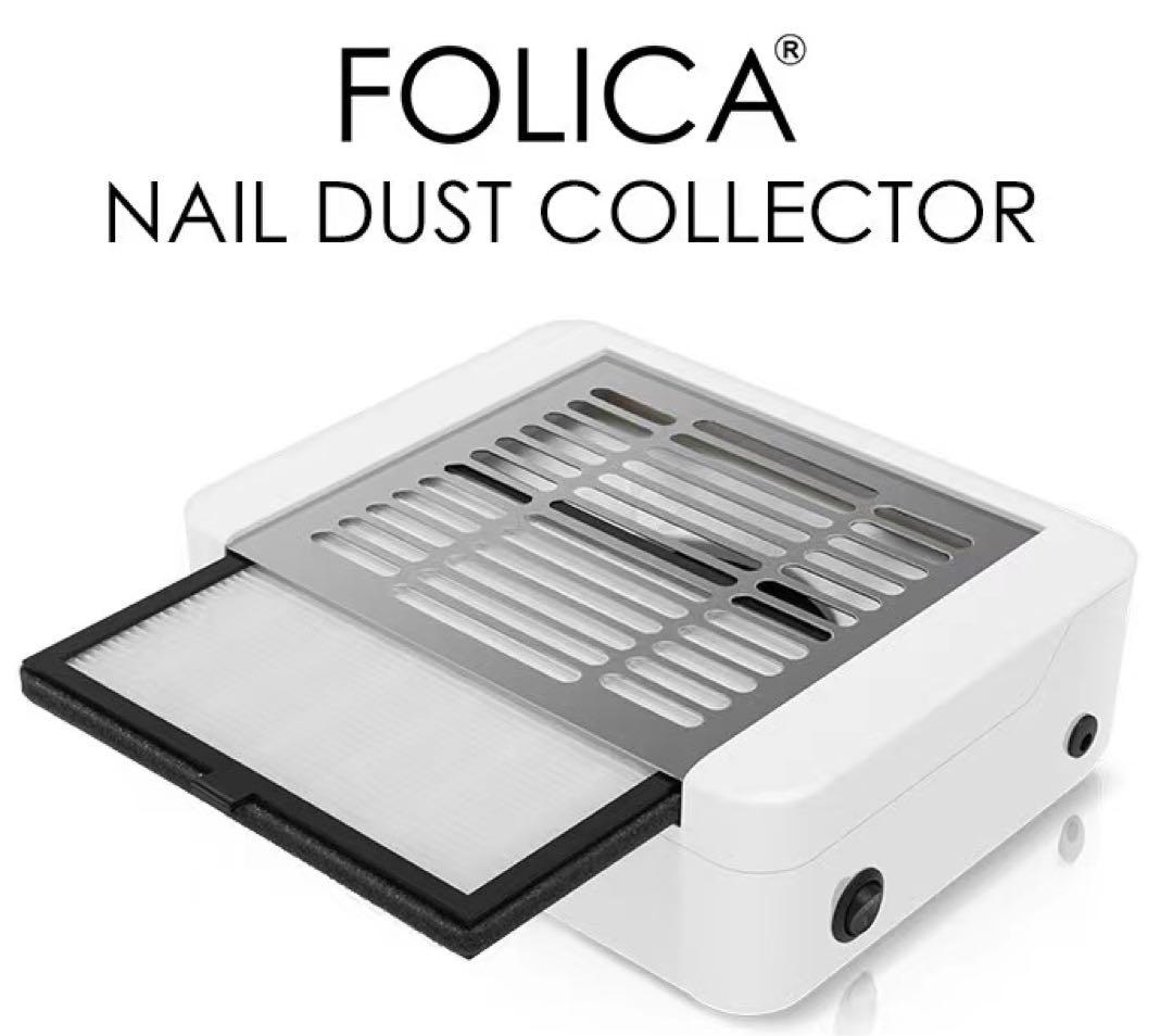 プチプラ　ネイルマシーン　ダストコレクター　グレー　ジェルネイル