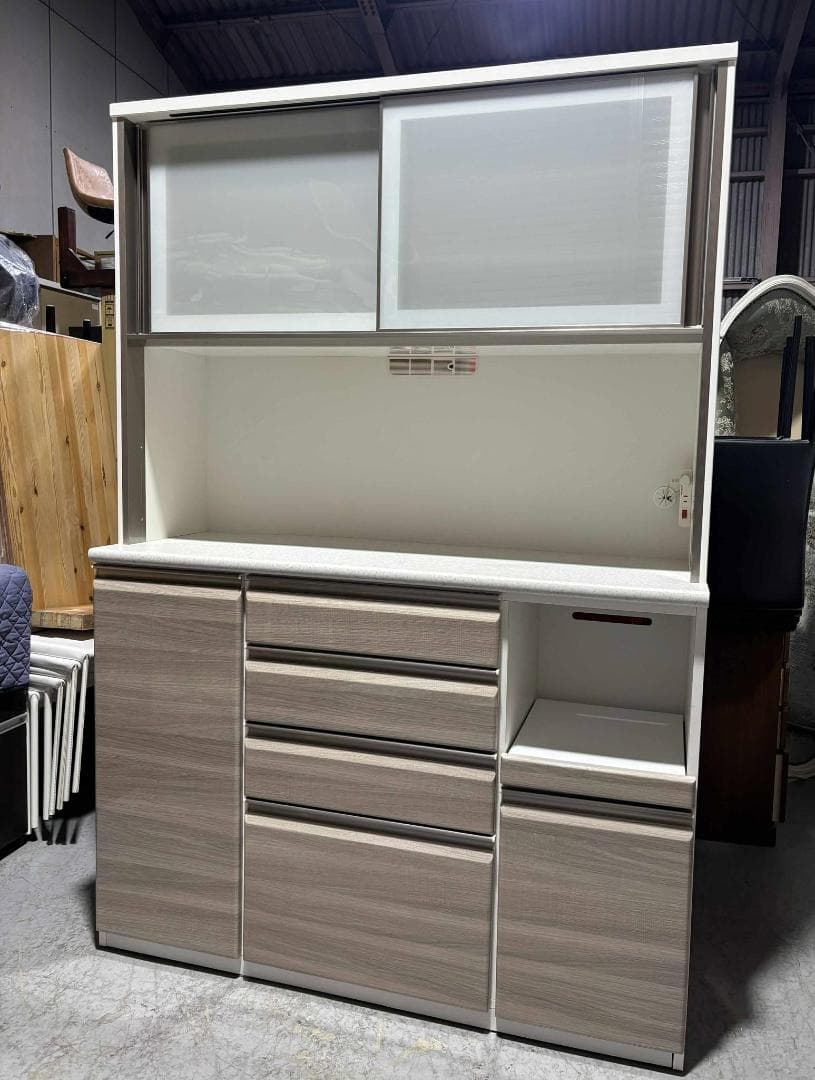 NITORI ニトリ キッチンボード(プラウド140KB NA) 幅140cm