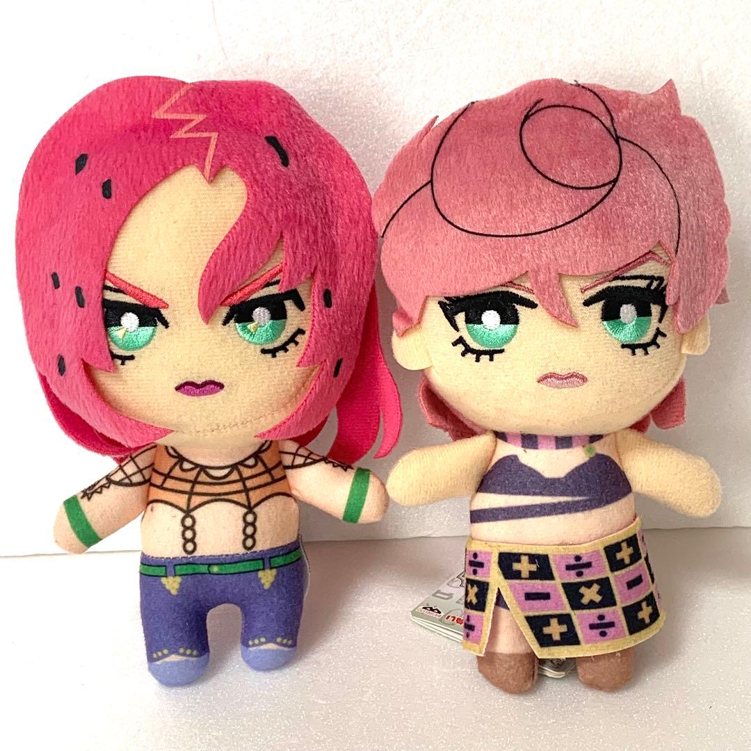 ジョジョの奇妙な冒険　5部ともぬい　２個セット ジョジョの奇妙な冒険 黄金の風 ちみっともぬいvol.1│株式会社BANDAI
