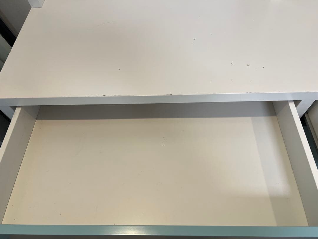 IKEA ミッケデスクと追加シェルフユニット　２点セット