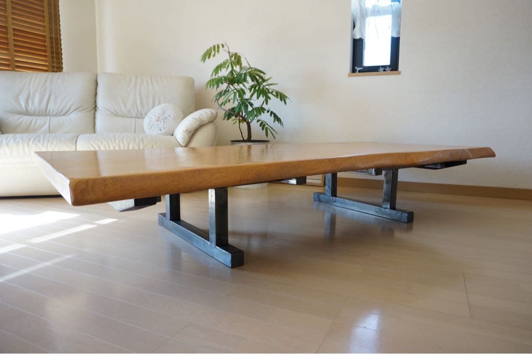 ダイニングテーブル&座卓テーブル用アイアン脚　机　サイズ変更可能