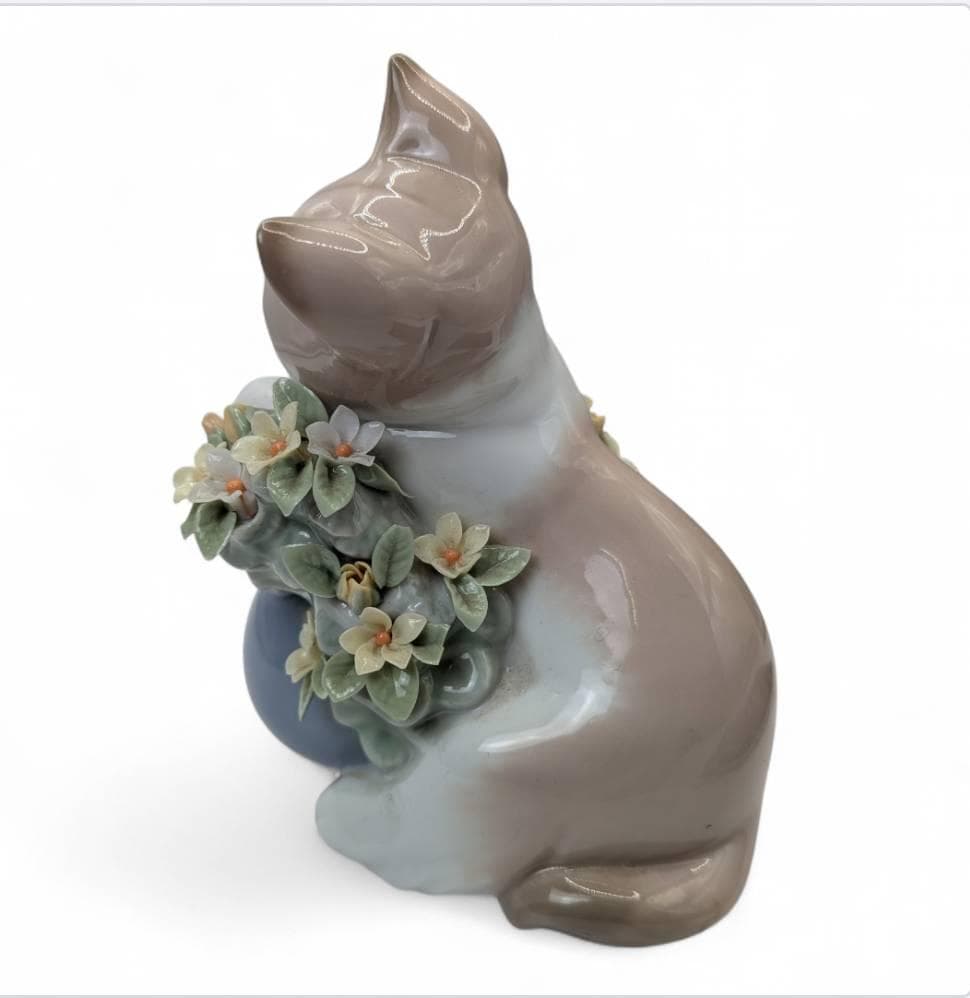 LLADRO リヤドロ お昼寝の場所 インテリア 猫