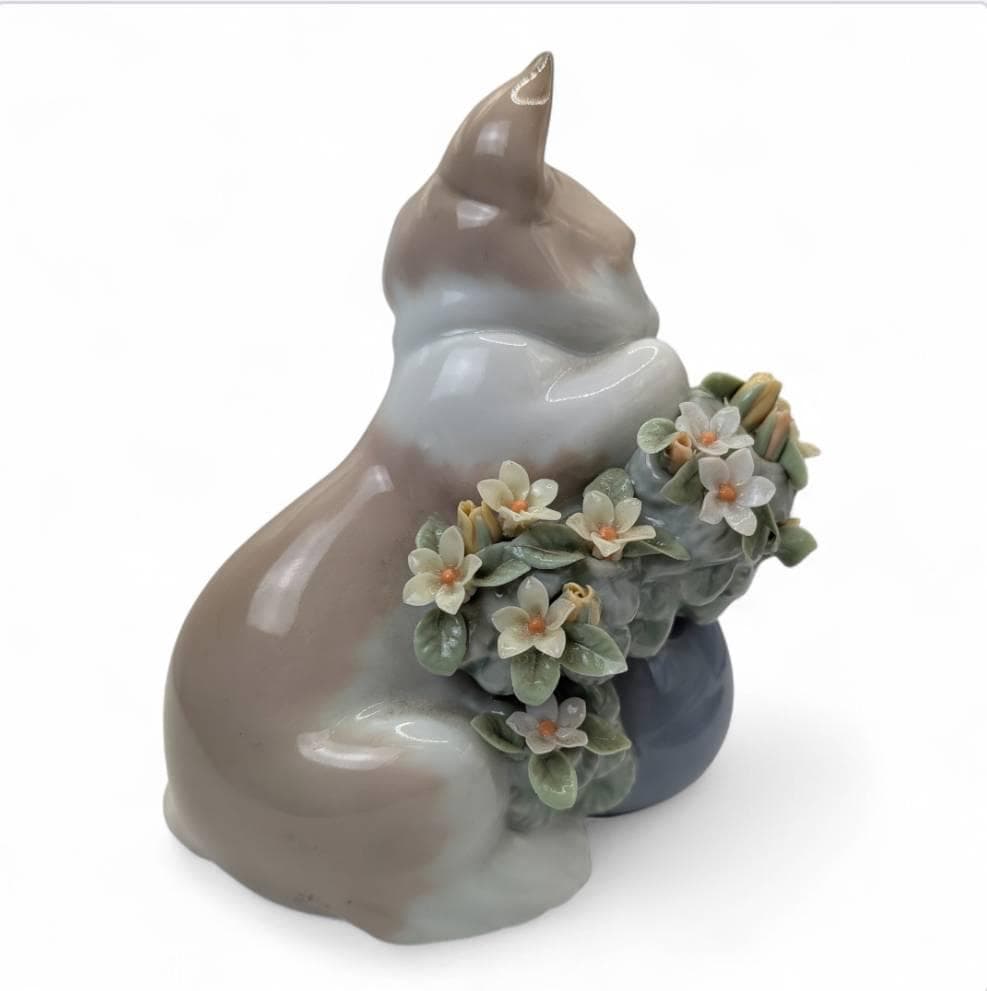 LLADRO リヤドロ お昼寝の場所 インテリア 猫