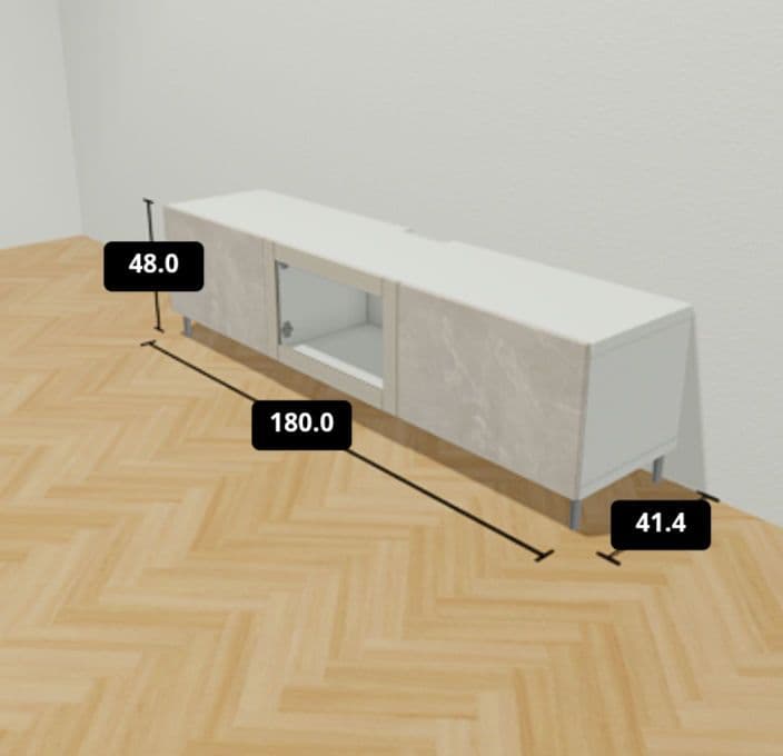 神戸市引き取り限定☆対面お渡し☆美品☆IKEAベストー☆テレビボード