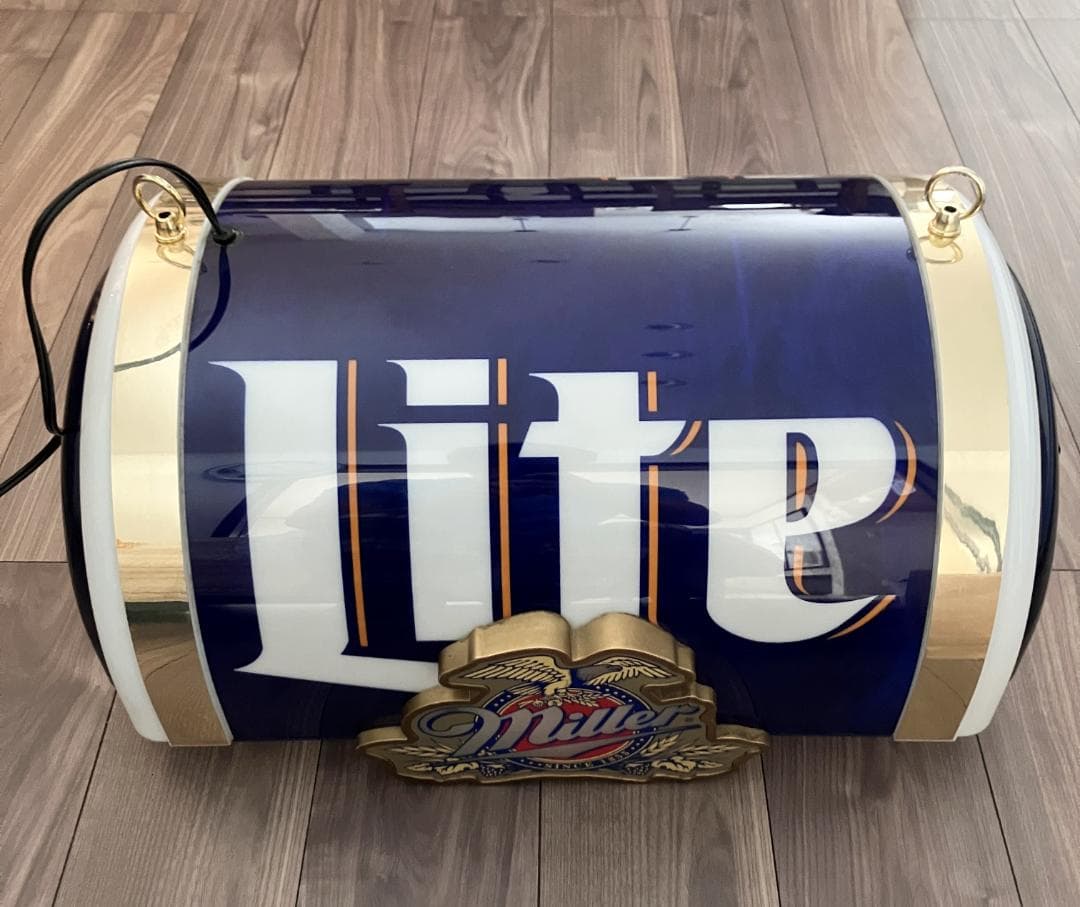 Miller Lite BEER ランプ プールバーライト Bud Light