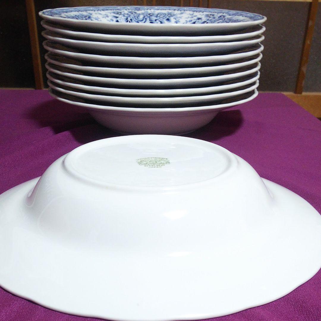 最終再値下げNIKKOダブルフェニックス スープ皿 カレー皿12枚深皿