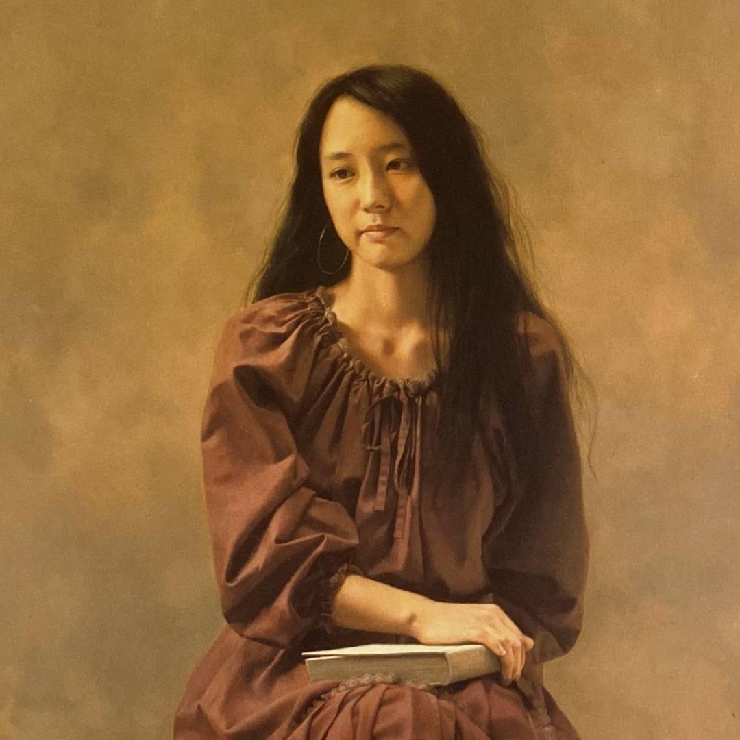 森本草介、【朱】、希少な画集より、新品額装付、マット額装付き