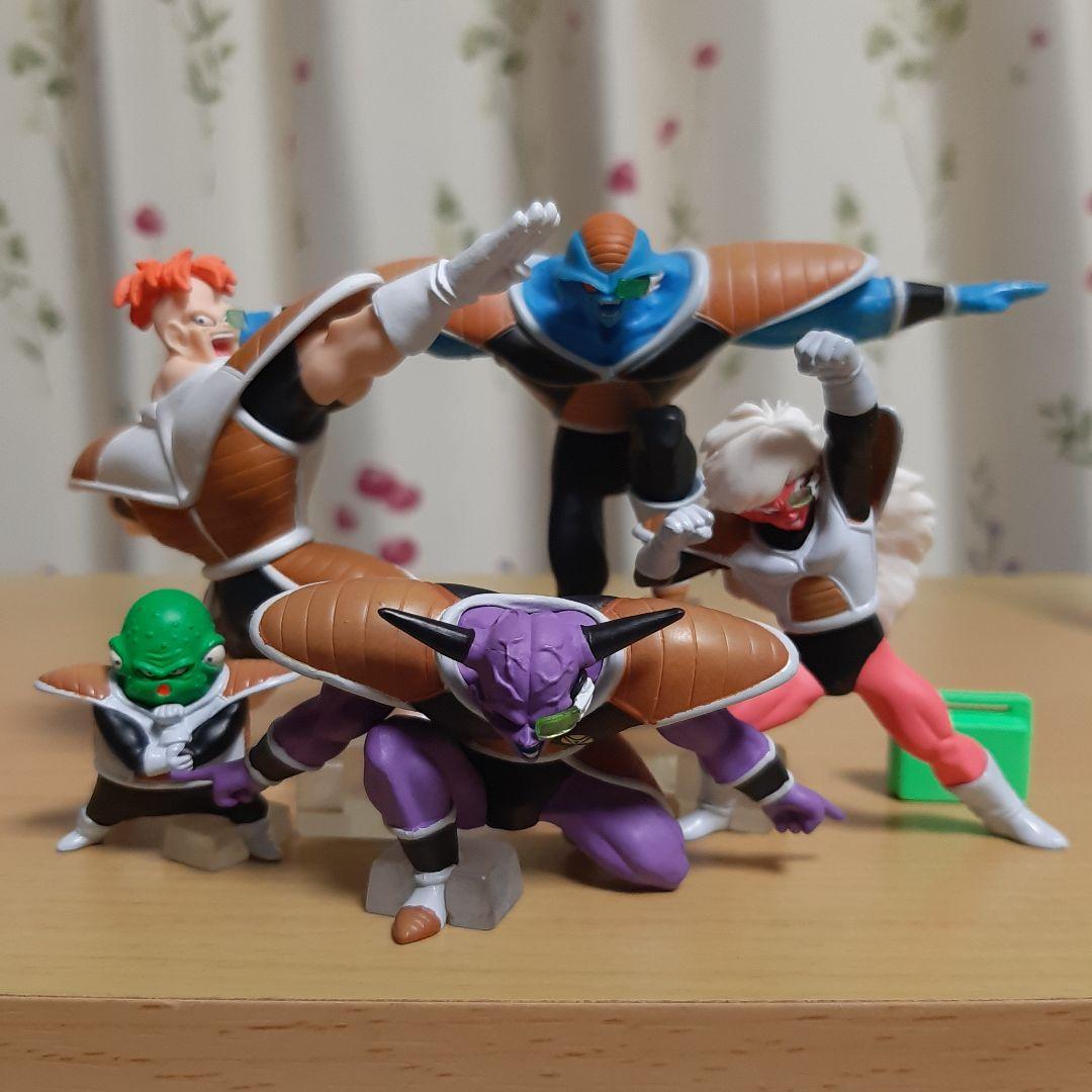 ドラゴンボールZ ギニュー特戦隊 HG 初期カラーバージョン コンプ