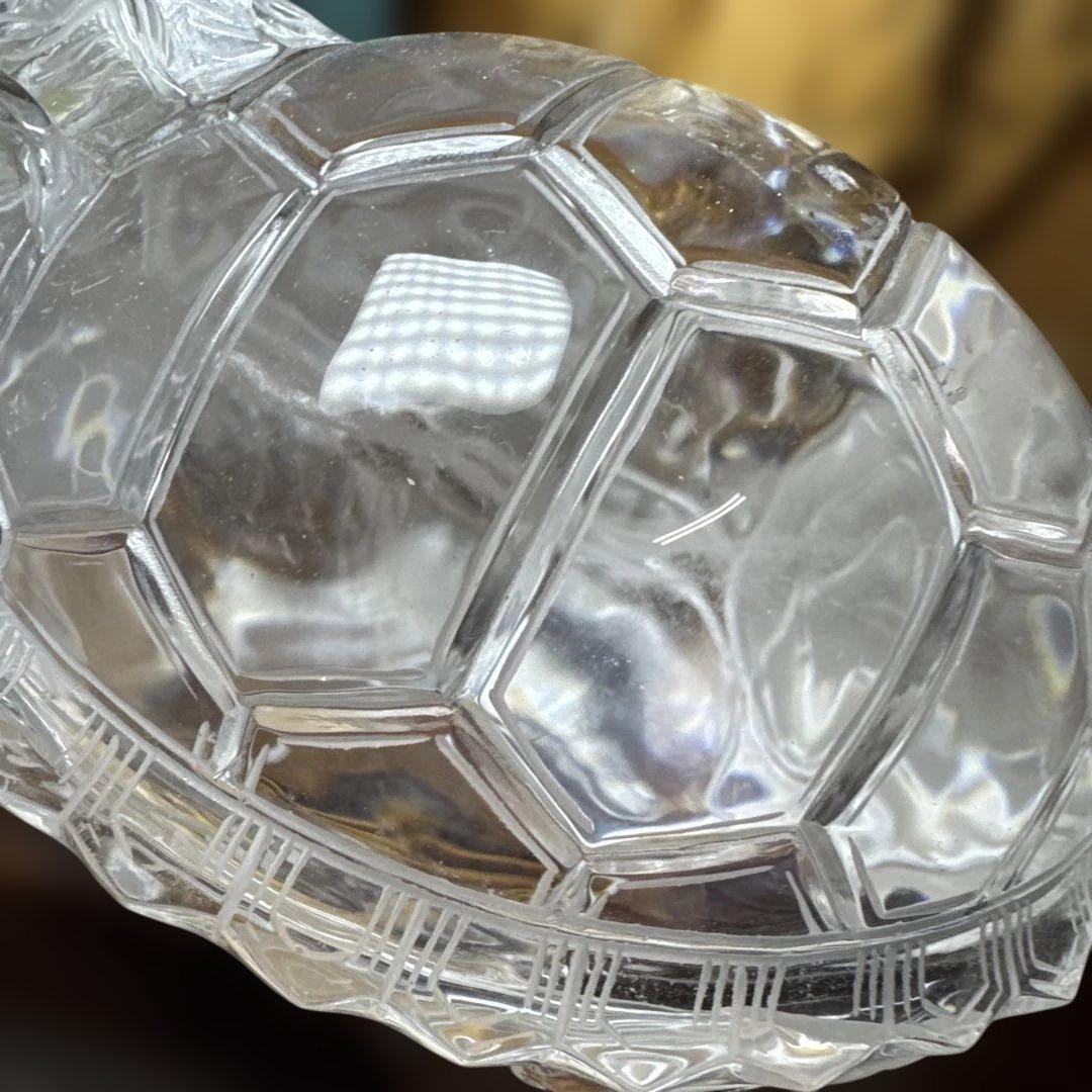 天然水晶 龍亀 ロングイ 1.5kg 証明書付 高級 彫刻 置物