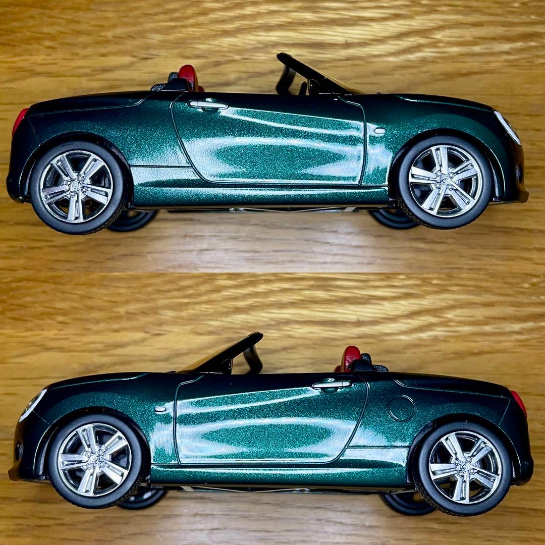 ダイハツ コペン セロ グリーン プルバックカー ミニカー 緑 - メルカリ