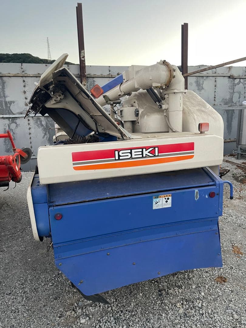 イセキ2条15馬力☆コンバイン☆HVB215【北九州】使用492時間ズームオーガ