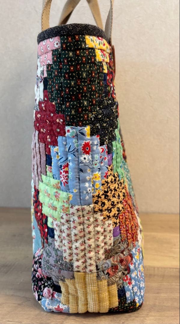 パッチワーク肩掛けバック ハンドメイド