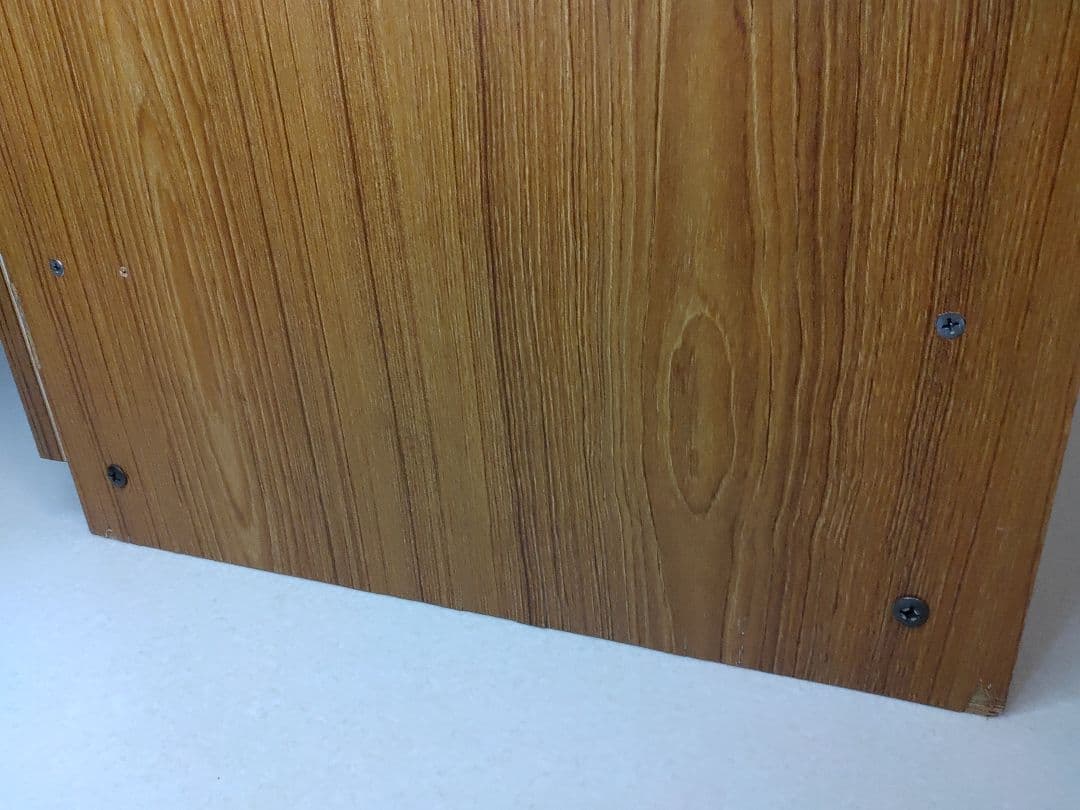 昭和レトロ 古家具 木製棚 引き出し付き 書類入れ カルテケース