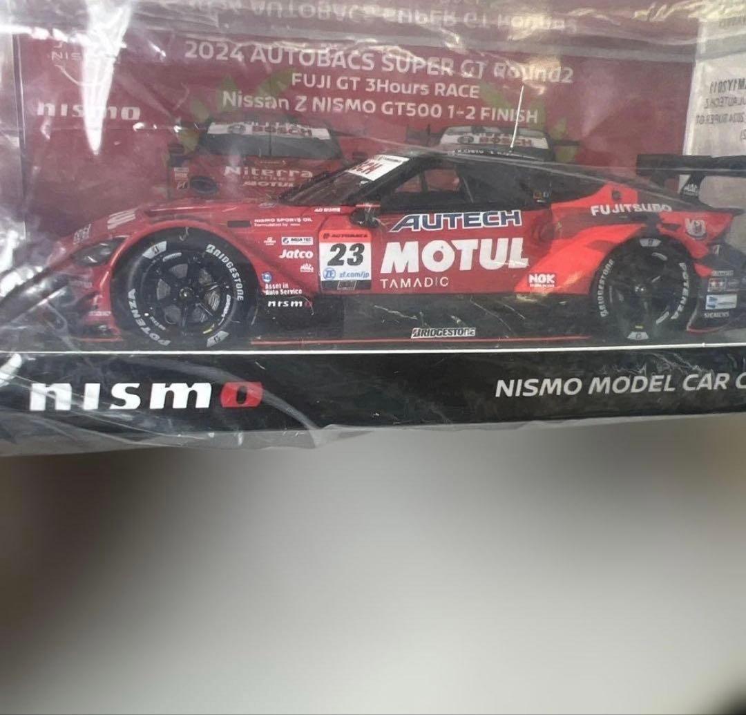 ミニカー MOTUL AUTECH Z#23 2024SUPER GT Rd.2 FUJI